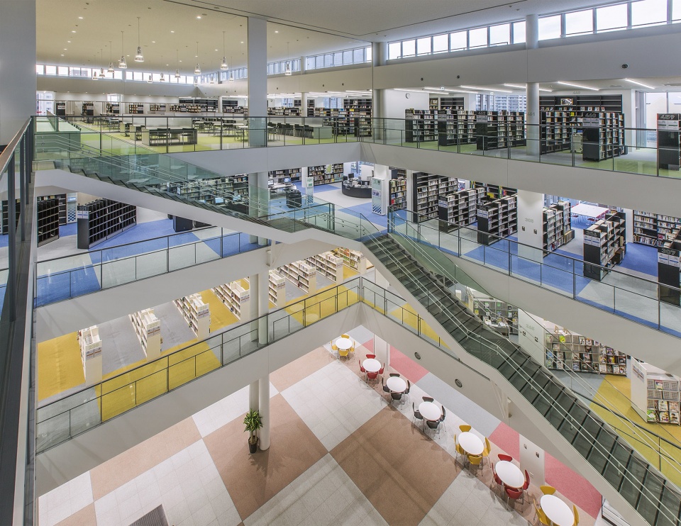 ancheng library by mikami architects
