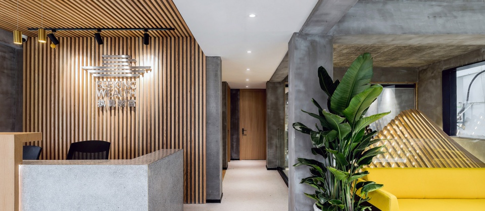the design of office space in baishaquan china by hangzhou ju he architecture design firm