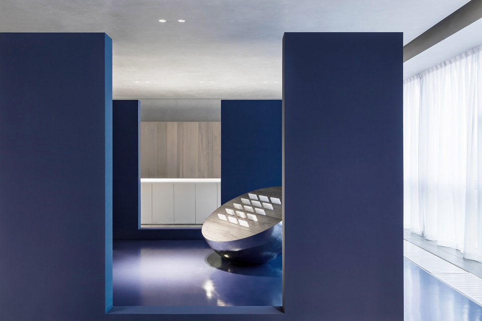 wood forest show room china by aw design