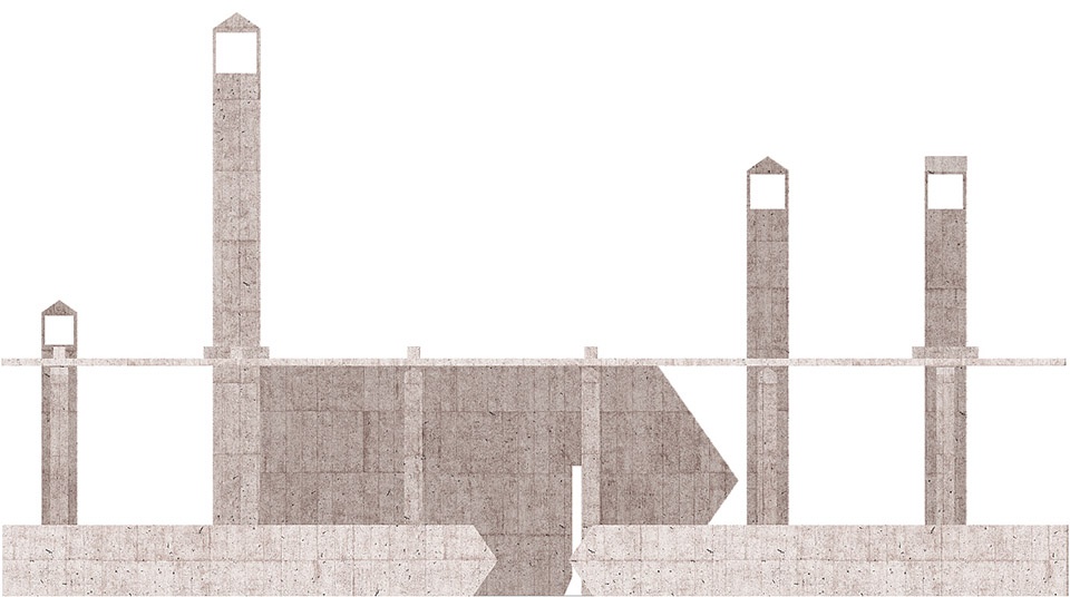 pearling site museum and entrance to the pearling path by valerio olgiati