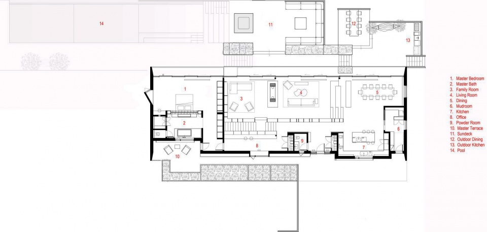 peconic house by mapos