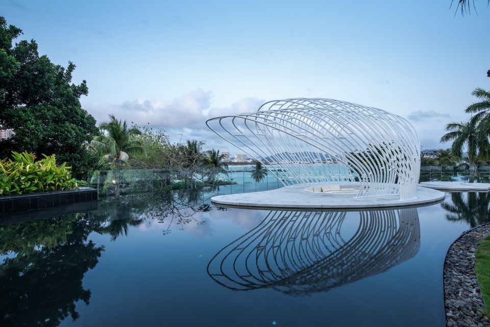 talk to the sea jw marriott hotel sanya dadonghai bay china by wr group