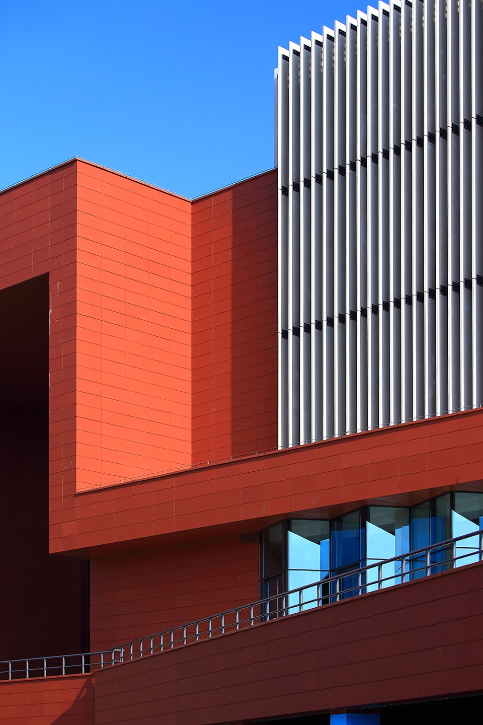 the gymnasium in tianjin university of science technology china by tao zhi studio architectural design and research institute of scut