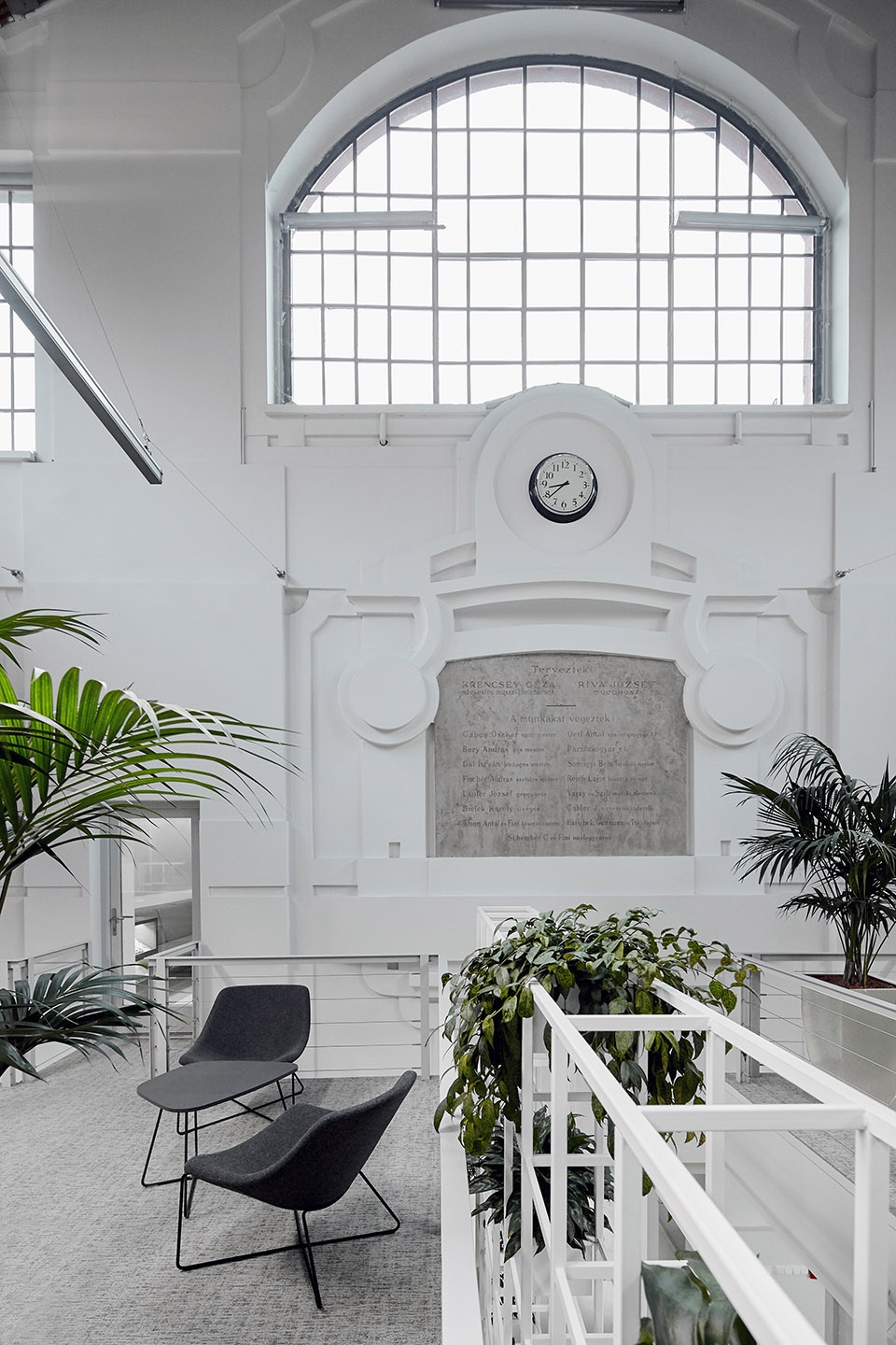updated interior of a loft office in an old veal market by lab5 architects