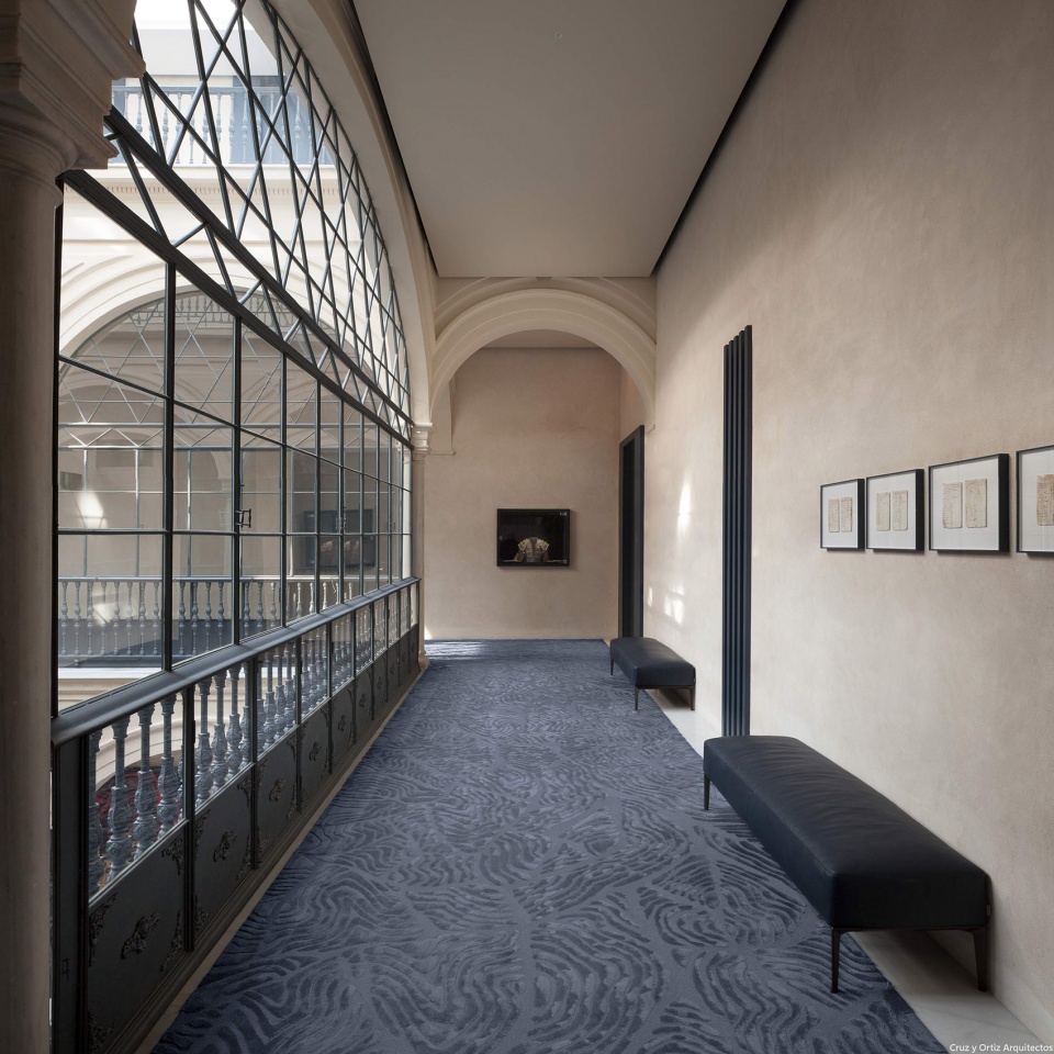 hotel mercer at mansion castelar by cruz y ortiz architects