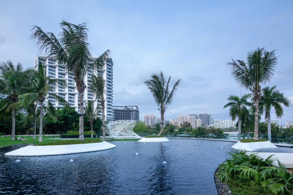 talk to the sea jw marriott hotel sanya dadonghai bay china by wr group