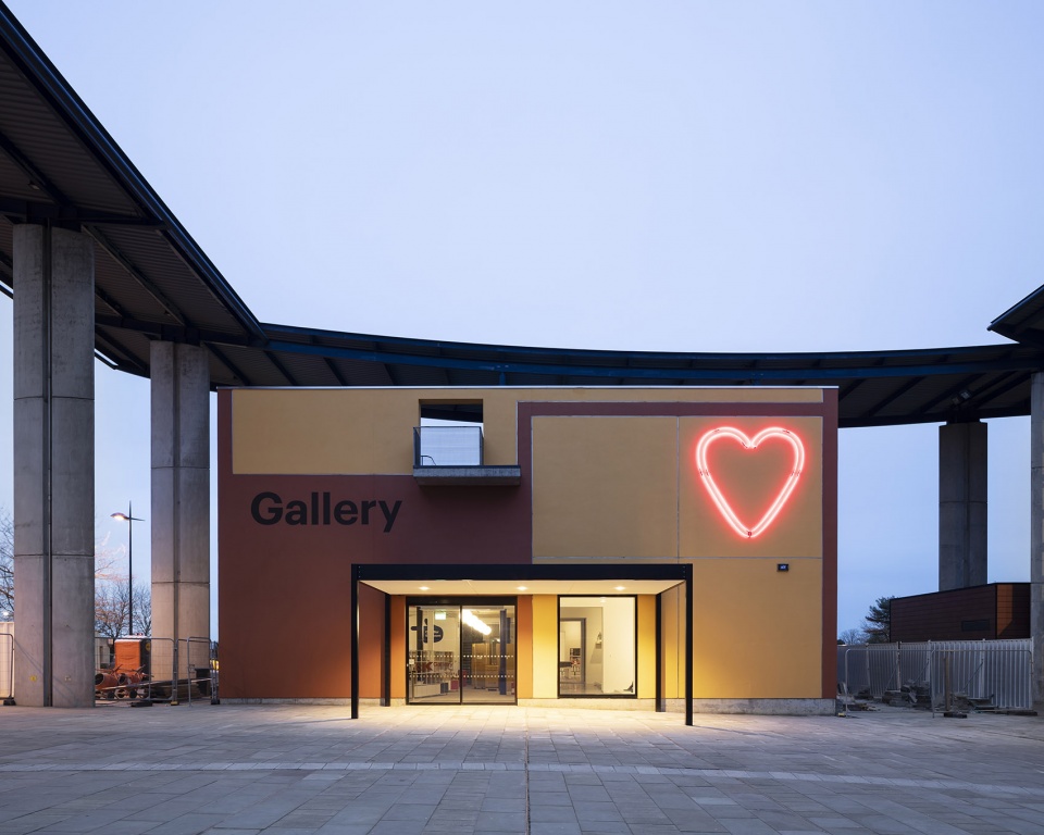 the new mk gallery by 6a architects