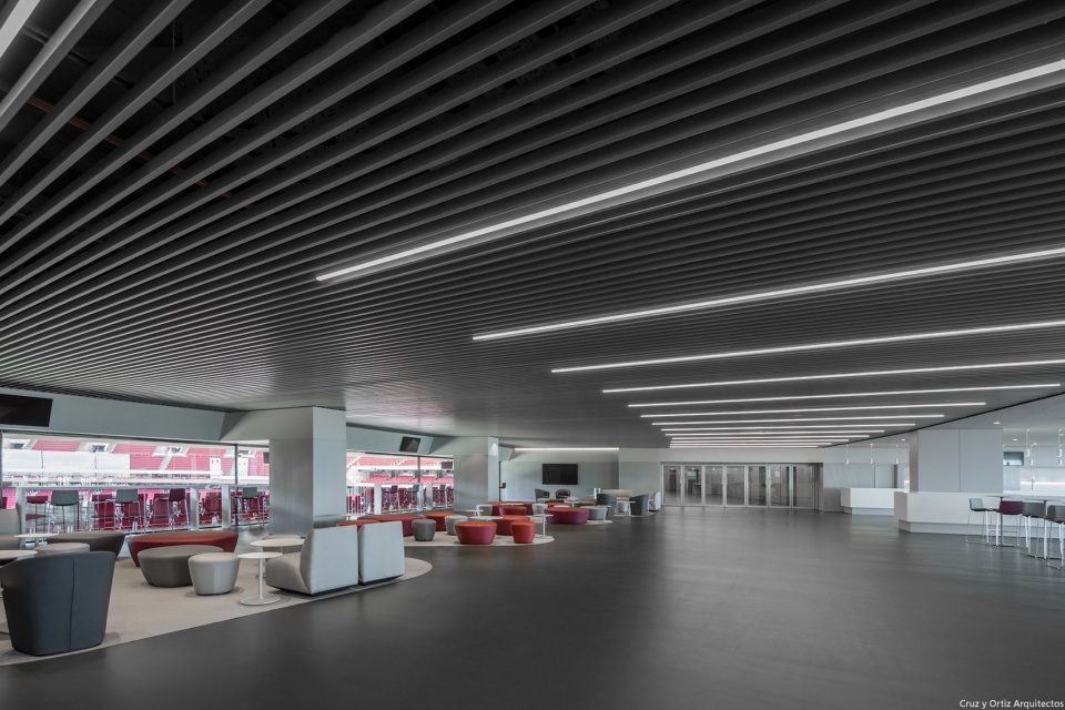 wanda metropolitano football stadium madrid by cruz y ortiz architects