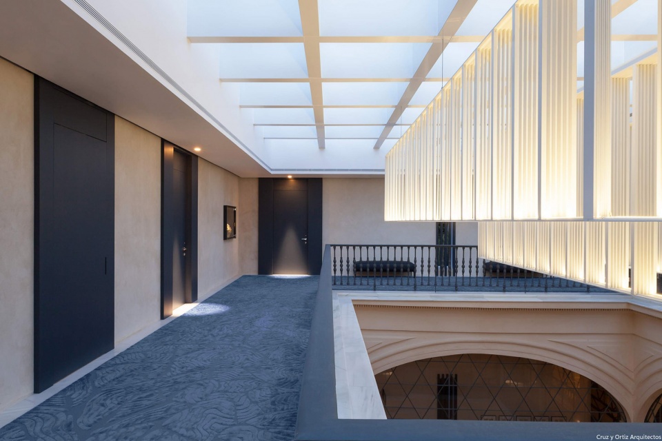 hotel mercer at mansion castelar by cruz y ortiz architects