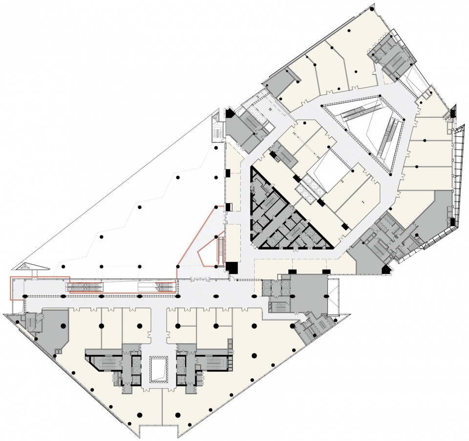 shanghai shimao festival city renovation china by kokaistudios