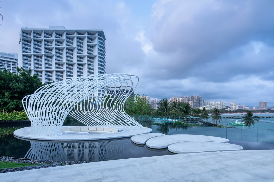talk to the sea jw marriott hotel sanya dadonghai bay china by wr group