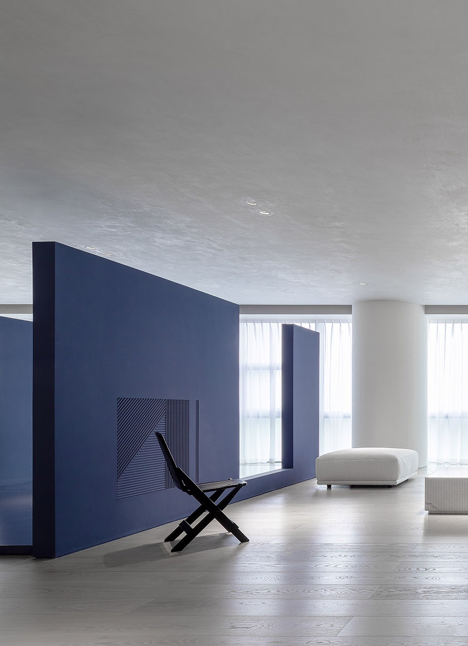 wood forest show room china by aw design