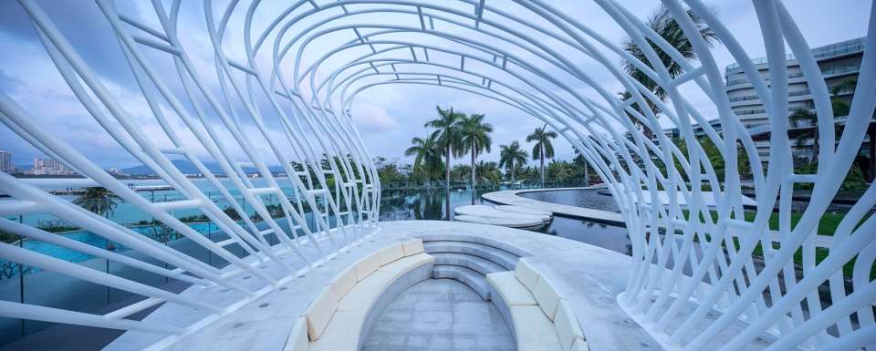 talk to the sea jw marriott hotel sanya dadonghai bay china by wr group
