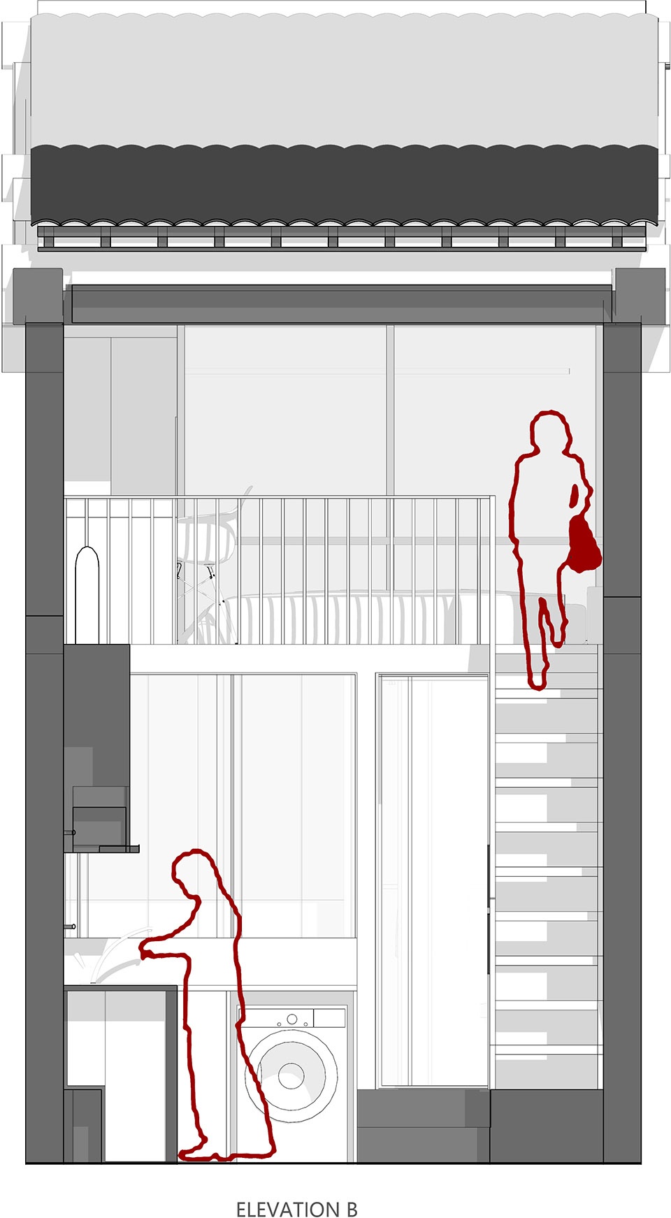 transparent hutong no 3 china by daga architects