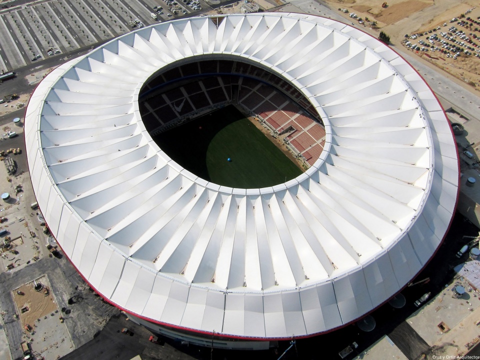 wanda metropolitano football stadium madrid by cruz y ortiz architects