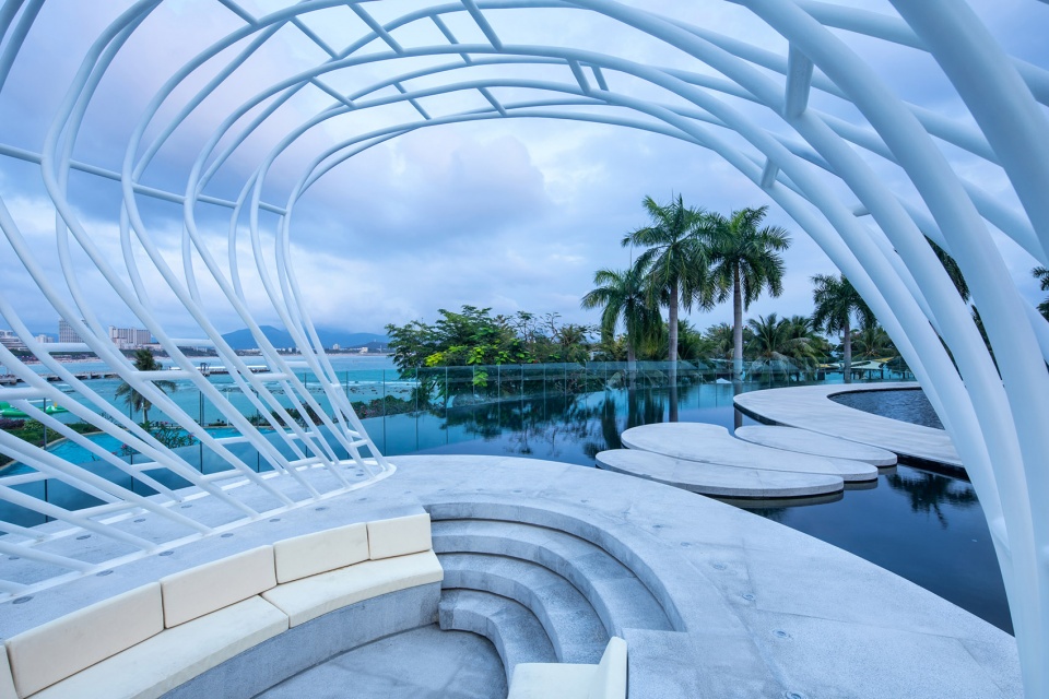talk to the sea jw marriott hotel sanya dadonghai bay china by wr group