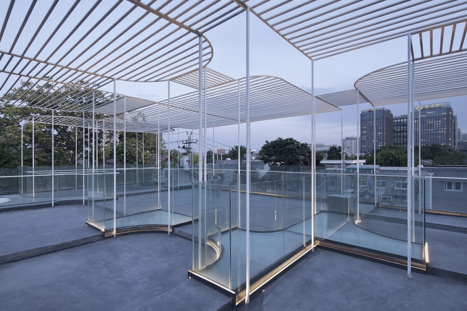 baitasi hutong gallery in beijing china by dna design and architecture studio