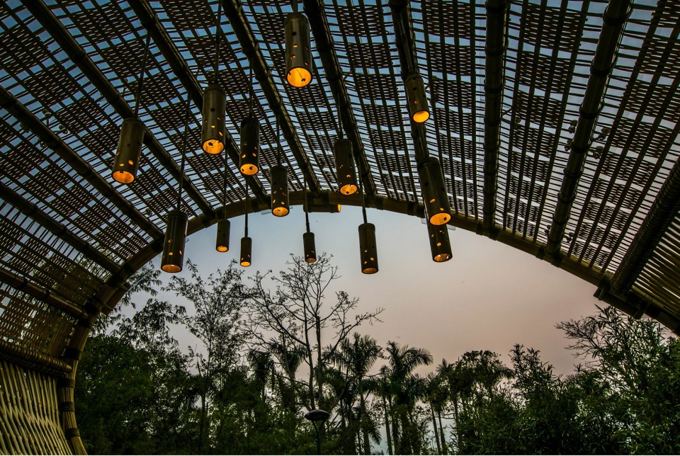 tide bamboo installation china by beryl