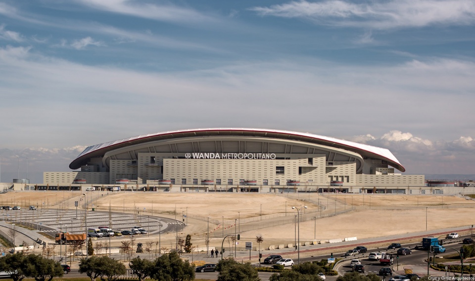 wanda metropolitano football stadium madrid by cruz y ortiz architects