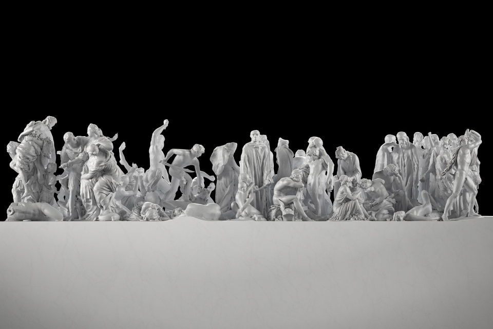 the beginning of the end sculpture exhibition by sebastian errazuriz