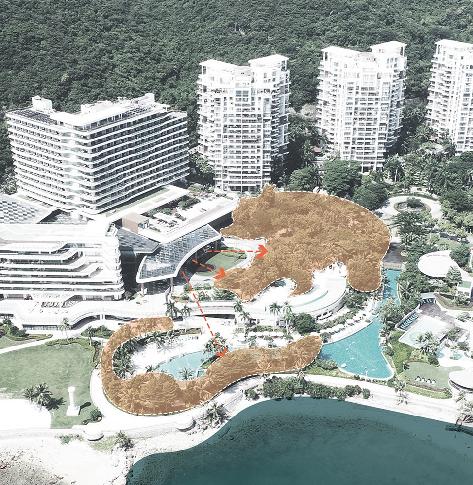 talk to the sea jw marriott hotel sanya dadonghai bay china by wr group
