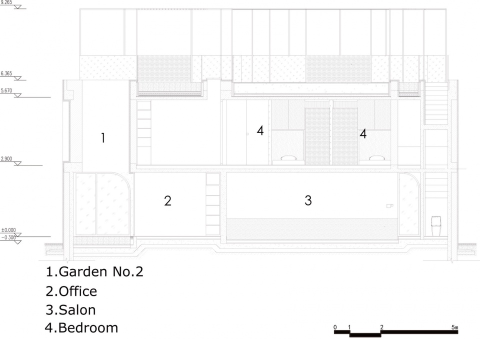 baitasi hutong gallery in beijing china by dna design and architecture studio