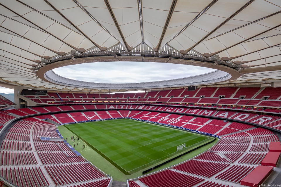 wanda metropolitano football stadium madrid by cruz y ortiz architects