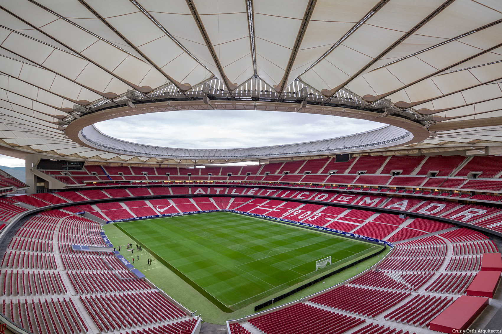 ‘Wanda Metropolitano’ Football Stadium, Madrid by