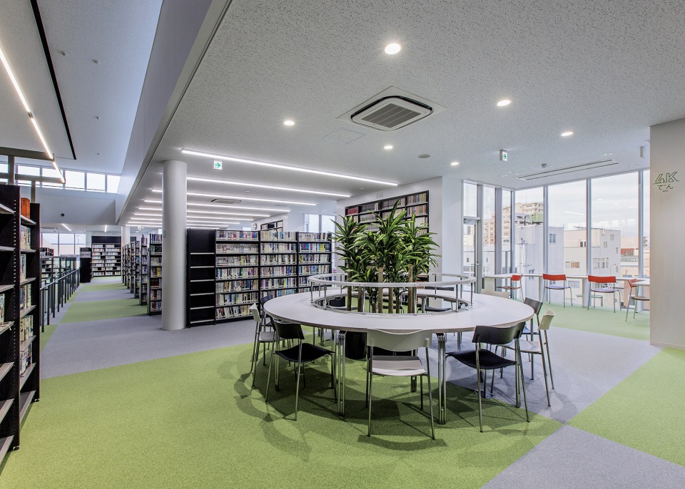 ancheng library by mikami architects
