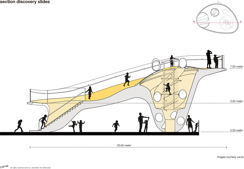 the discovery slides at jewel changi airport complex by carve playpoint