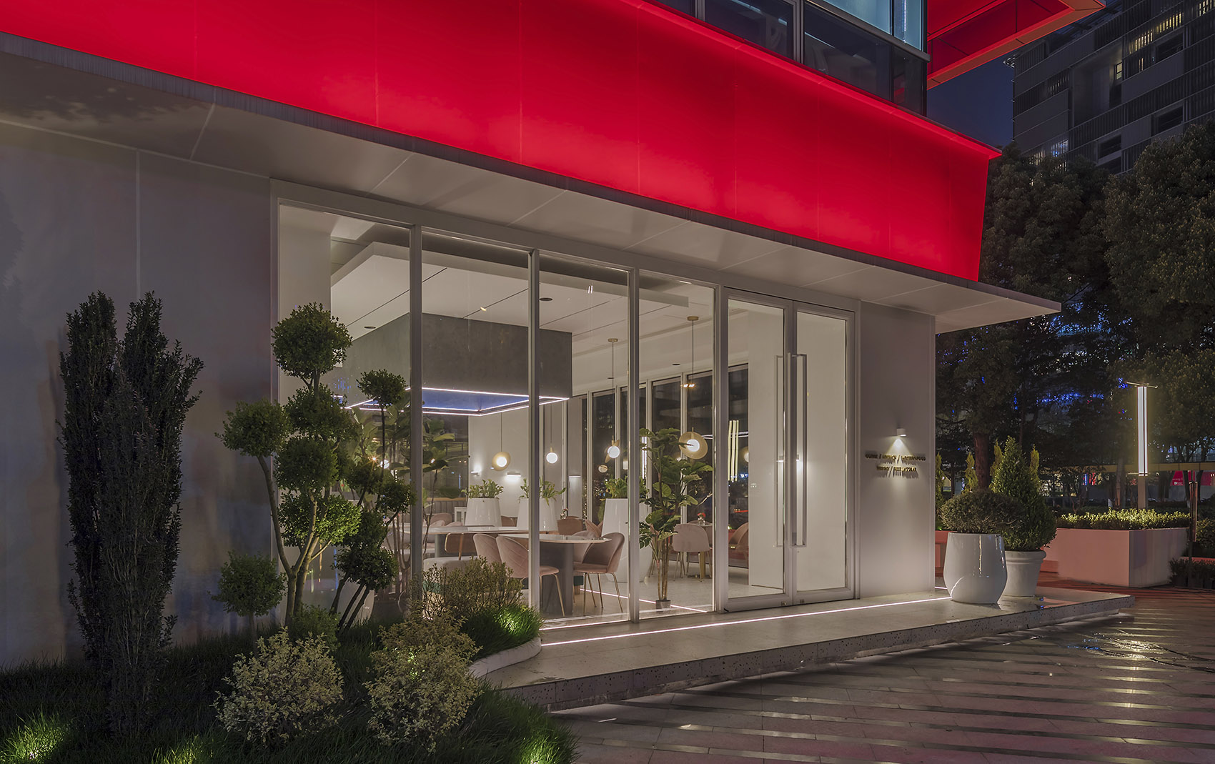 翠贝卡河西旗舰店,南京 / 南京市线状建筑设计研究室