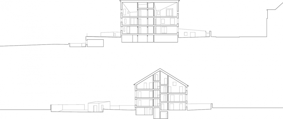construction of a residential building a community space and a nursery in auvernier by frundgallina