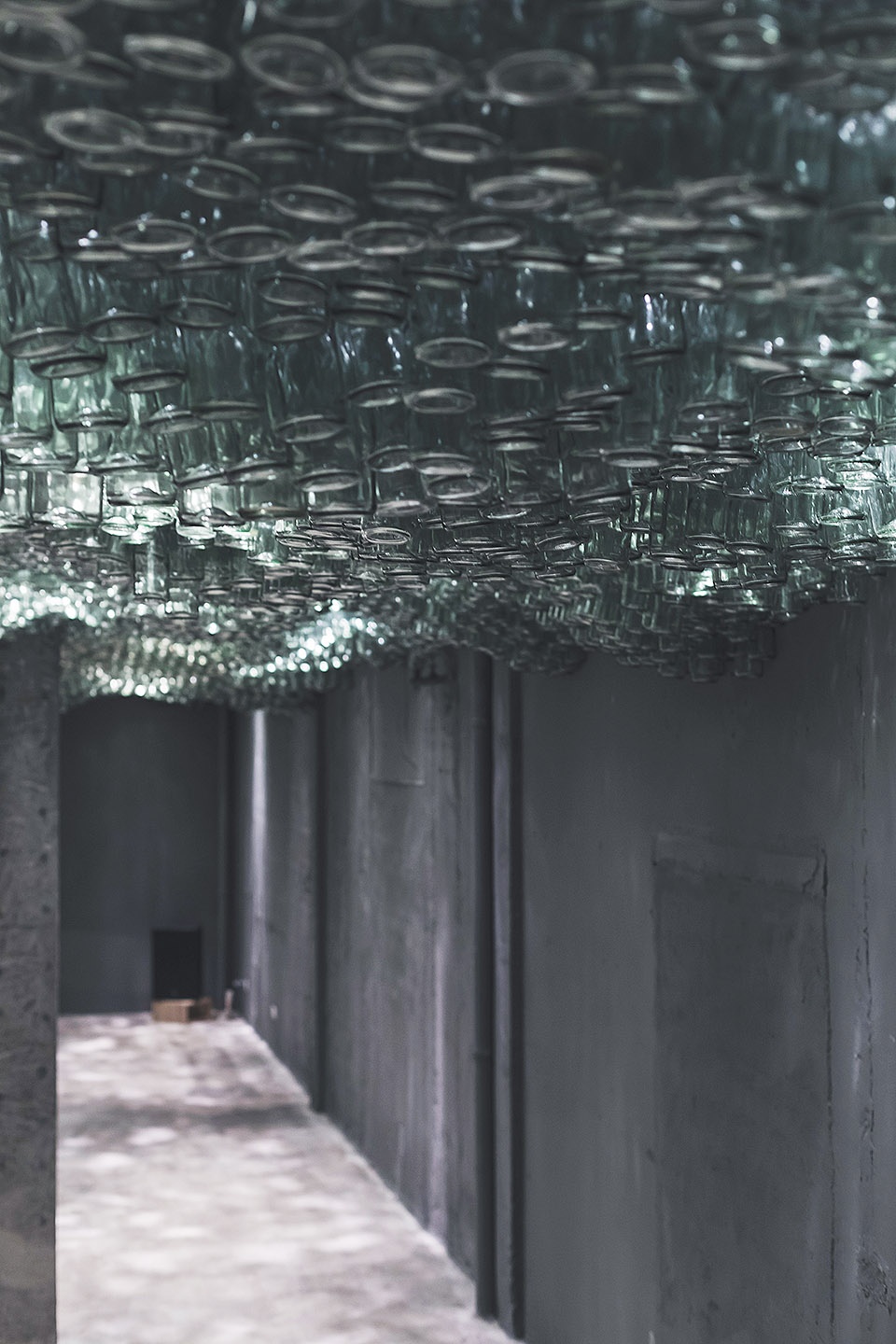 bottle space in jiangsu china by renaissance interior design