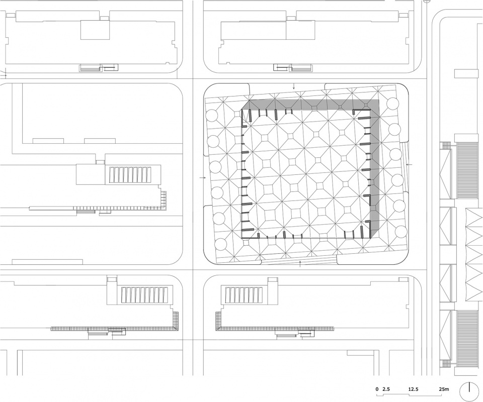 complex building of bucea new campus china by biad hu yue studio