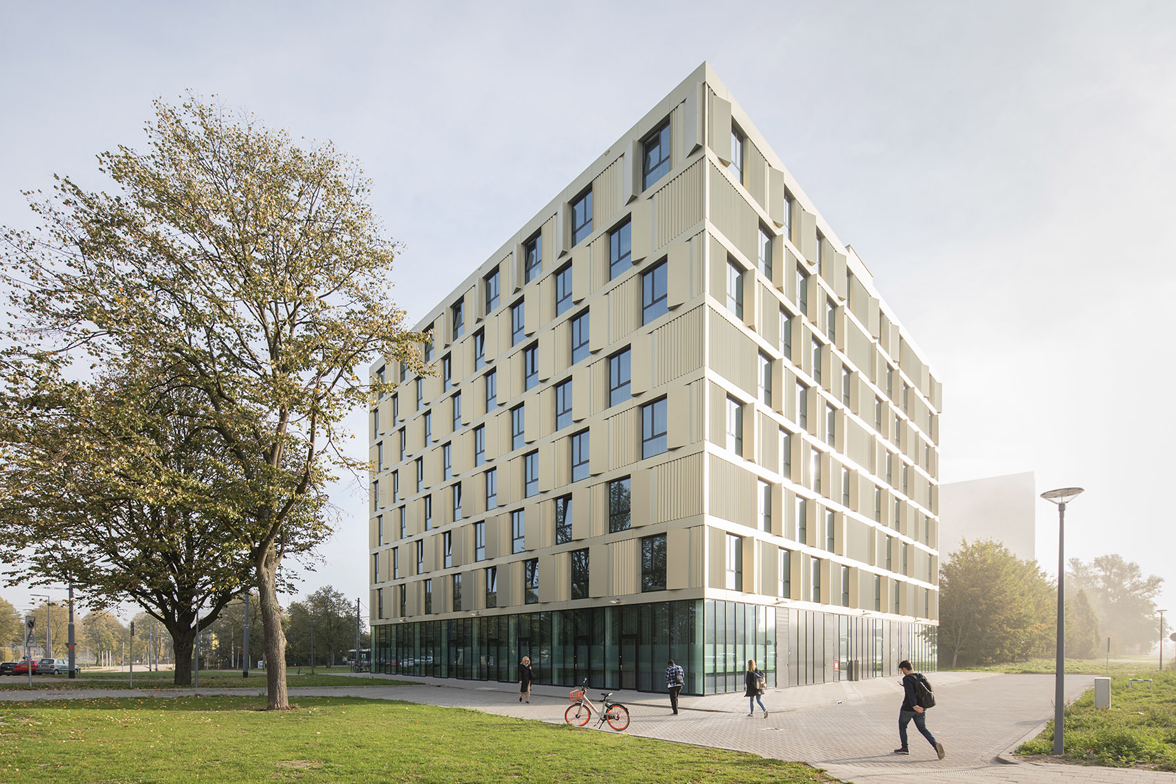 erasmus campus student housing by mecanoo