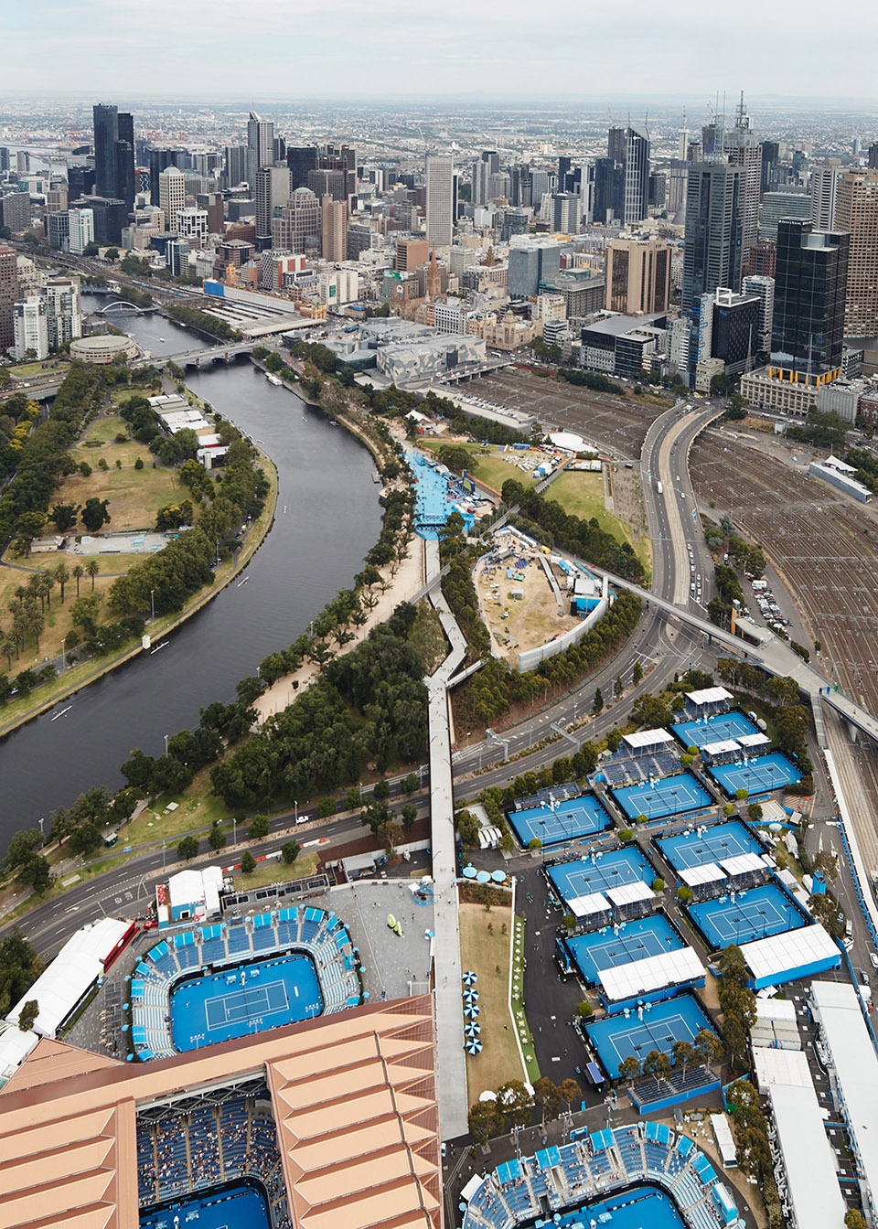 tanderrum pedestrian bridge by john wardle architects nadaaa