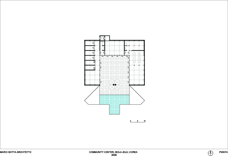 club house agora by mario botta architetti