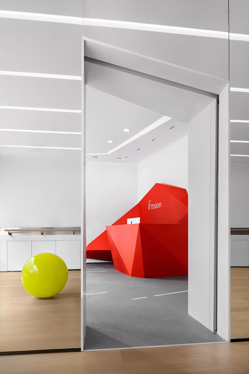 fitsion fitness experience center china by deep concept