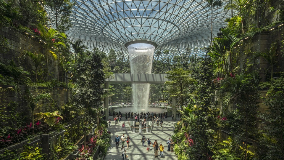 jewel changi airport by safdie architects