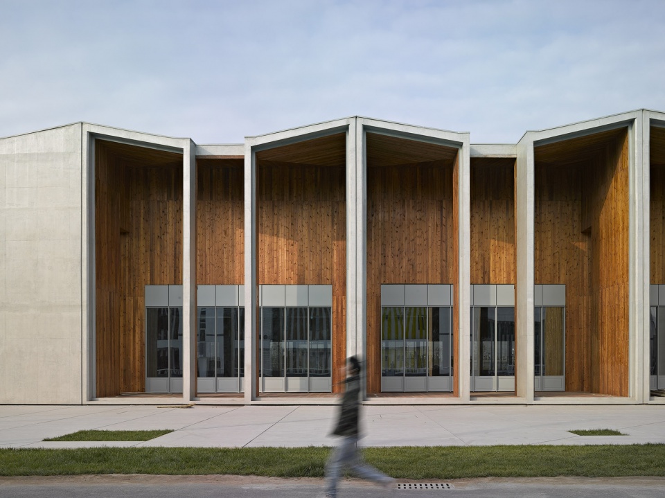 complex building of bucea new campus china by biad hu yue studio