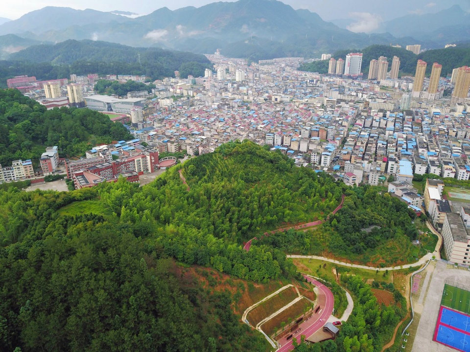 datian greenway china by xuanquan design