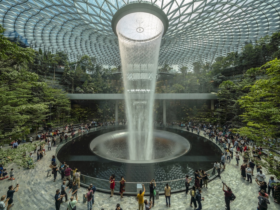jewel changi airport by safdie architects