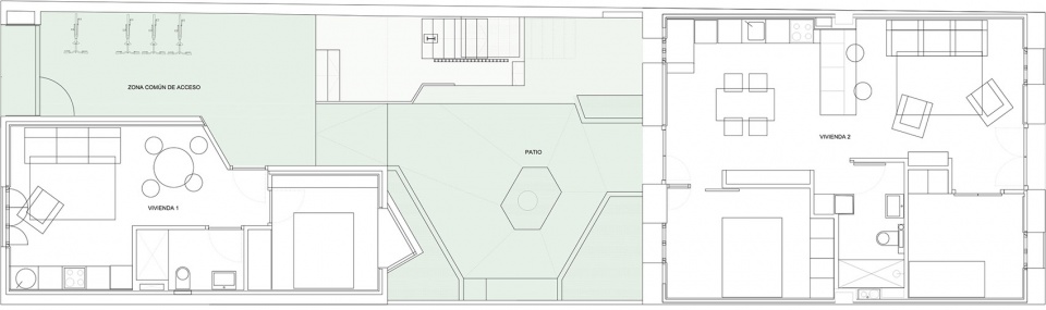 residential building renovation by david estal arturo sanz