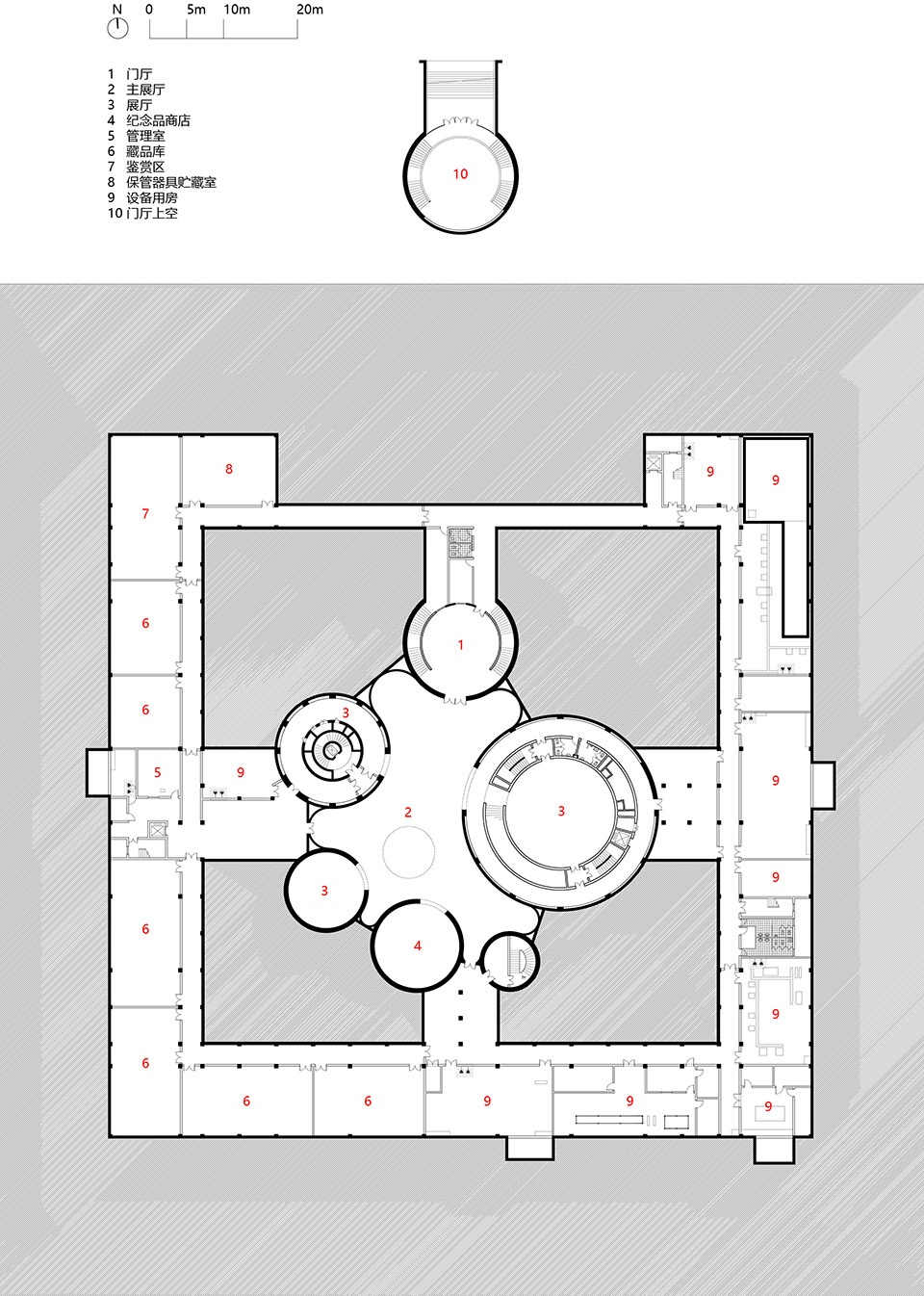 xing kiln museum, china by yca 