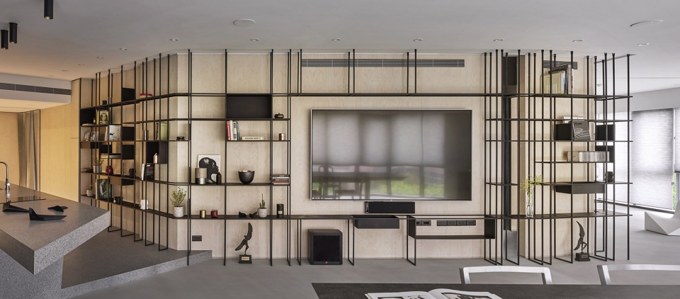 8 angles 3 lines 1 square in taibei china by create think design studio