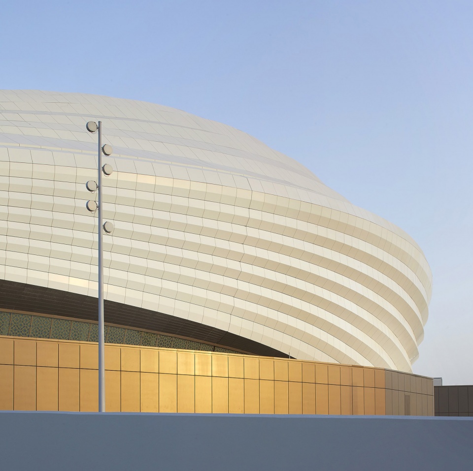 al janoub stadium in al wakrah by zaha hadid architects