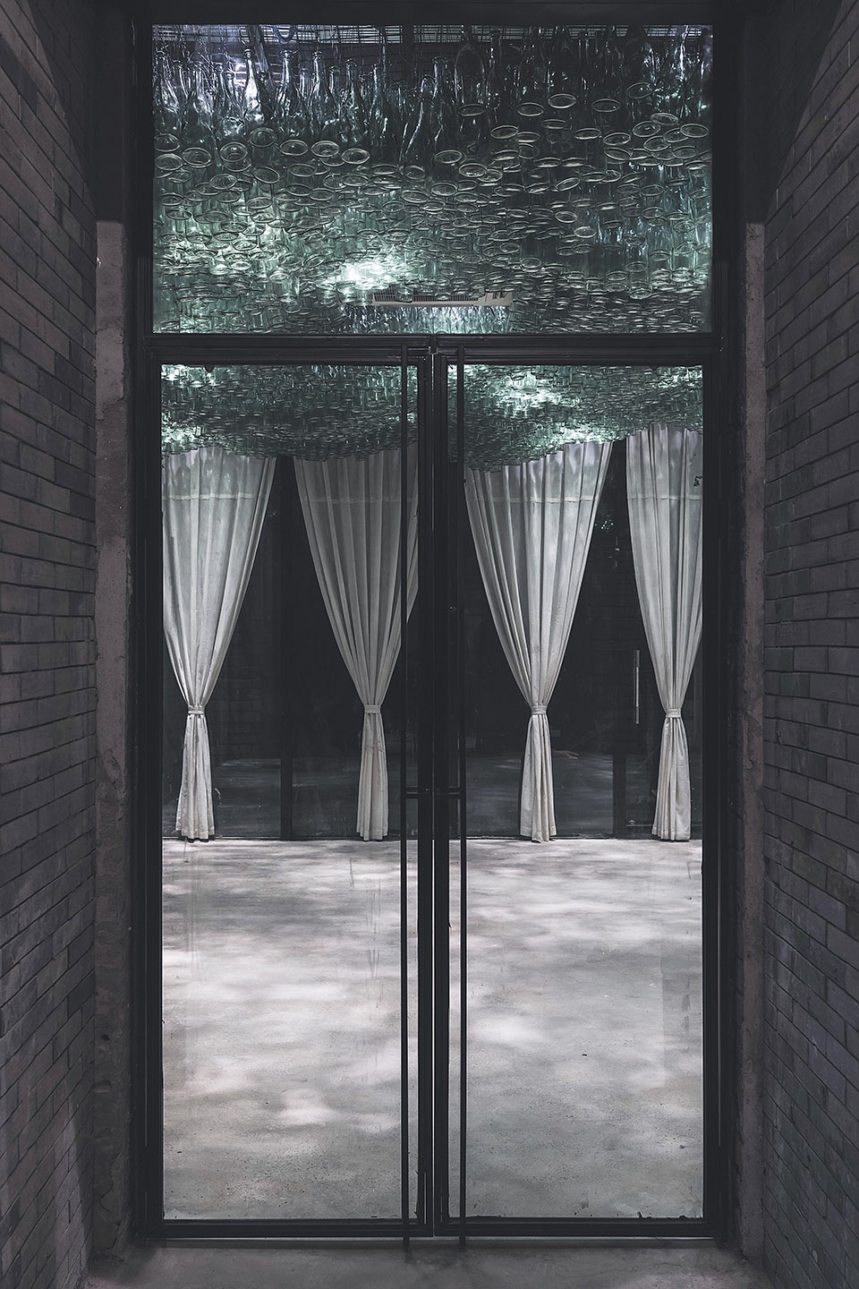 bottle space in jiangsu china by renaissance interior design