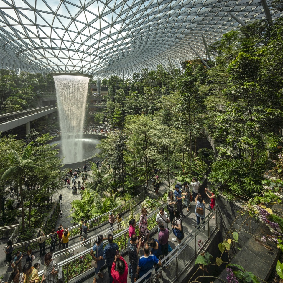 jewel changi airport by safdie architects