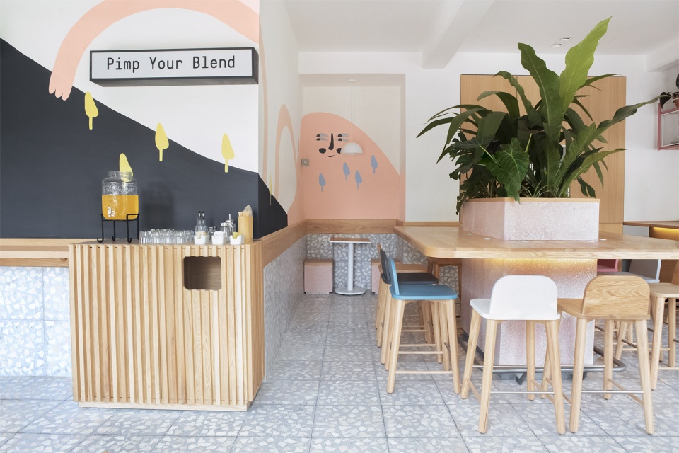 blend station branding by futura