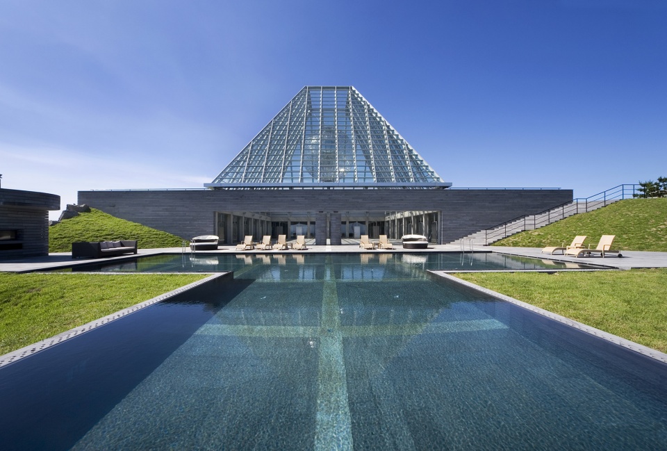 club house agora by mario botta architetti
